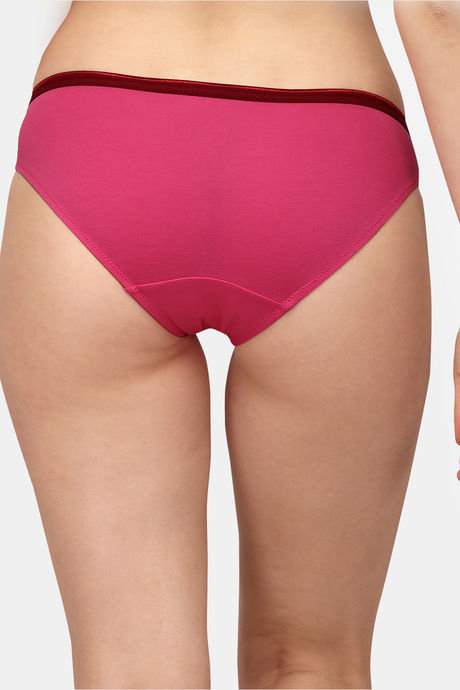 Soie Medium Rise Half Coverage Bikini Panty (Pack of 6) - Multicolor — image 3
